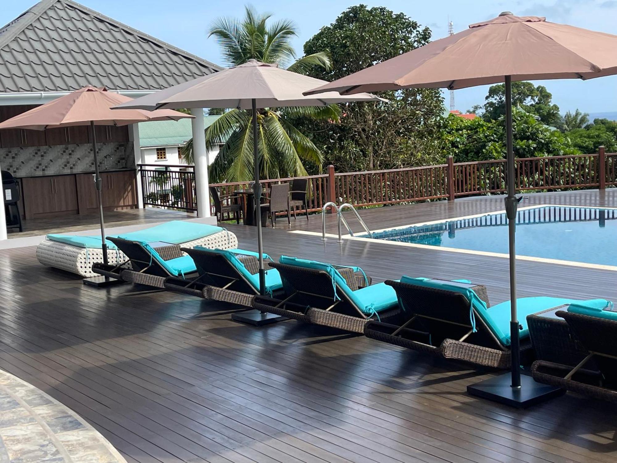 D'Offay Seaview Apartments Beau Vallon  Exteriér fotografie