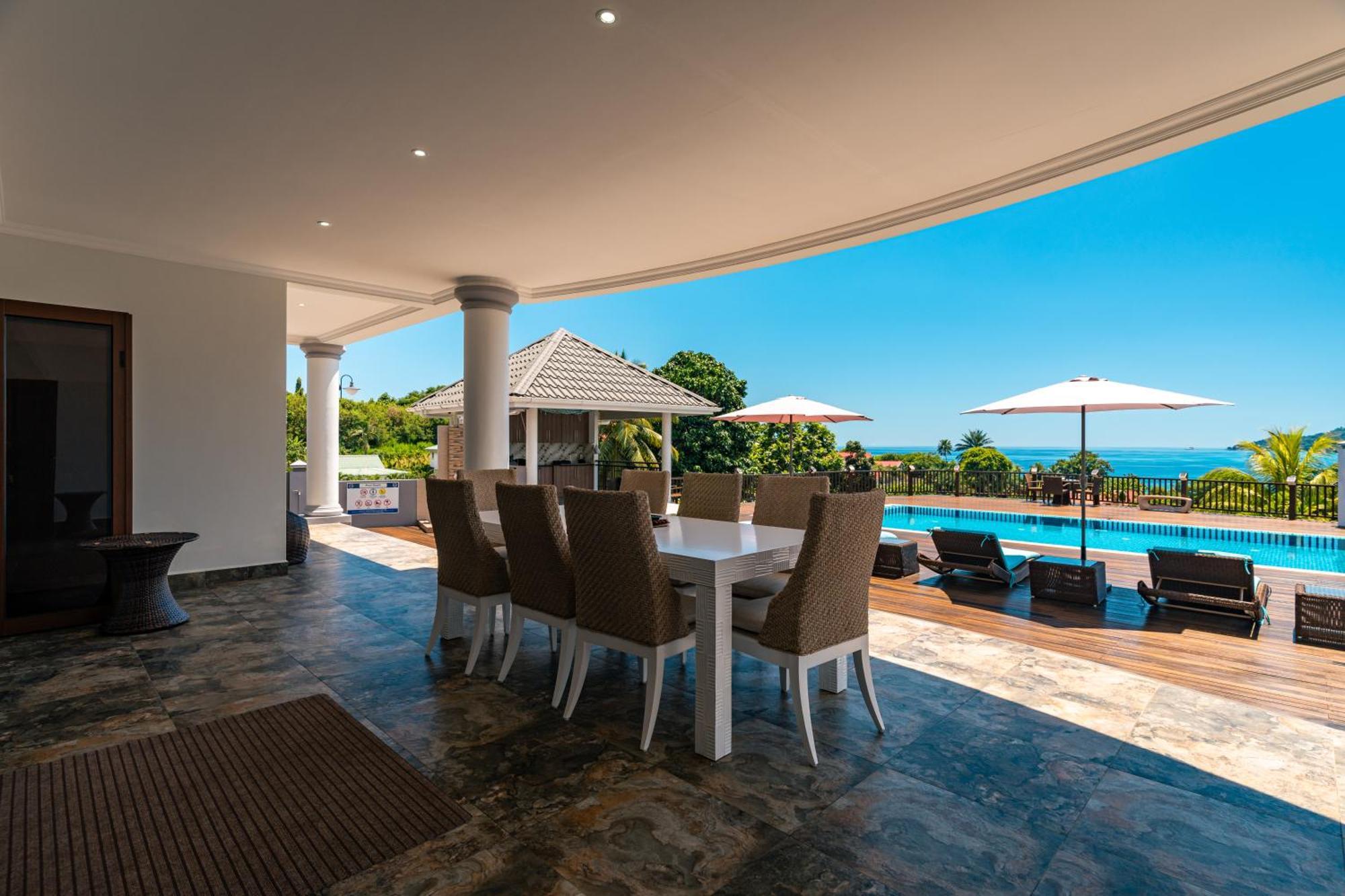 D'Offay Seaview Apartments Beau Vallon  Exteriér fotografie