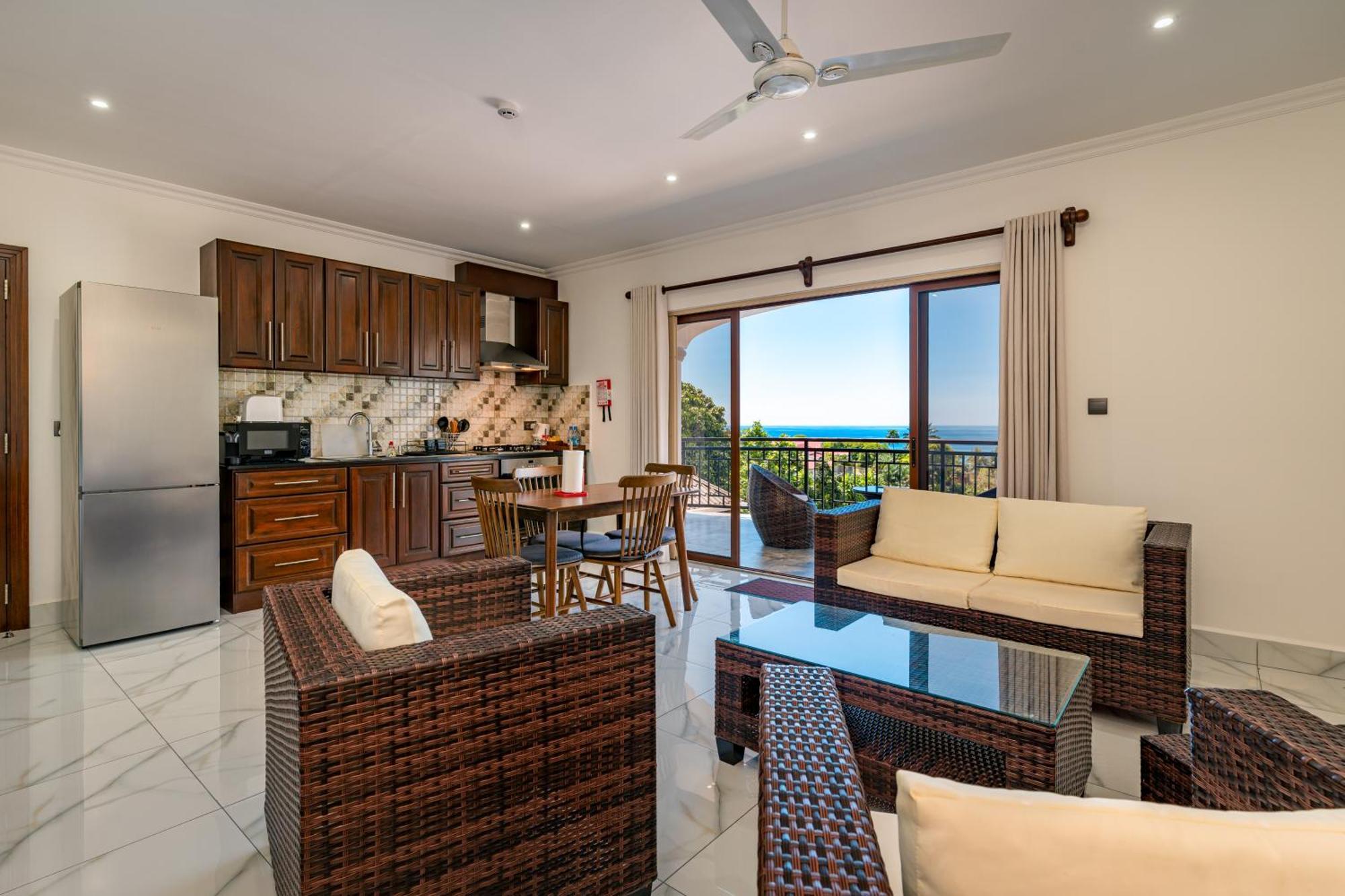 D'Offay Seaview Apartments Beau Vallon  Exteriér fotografie