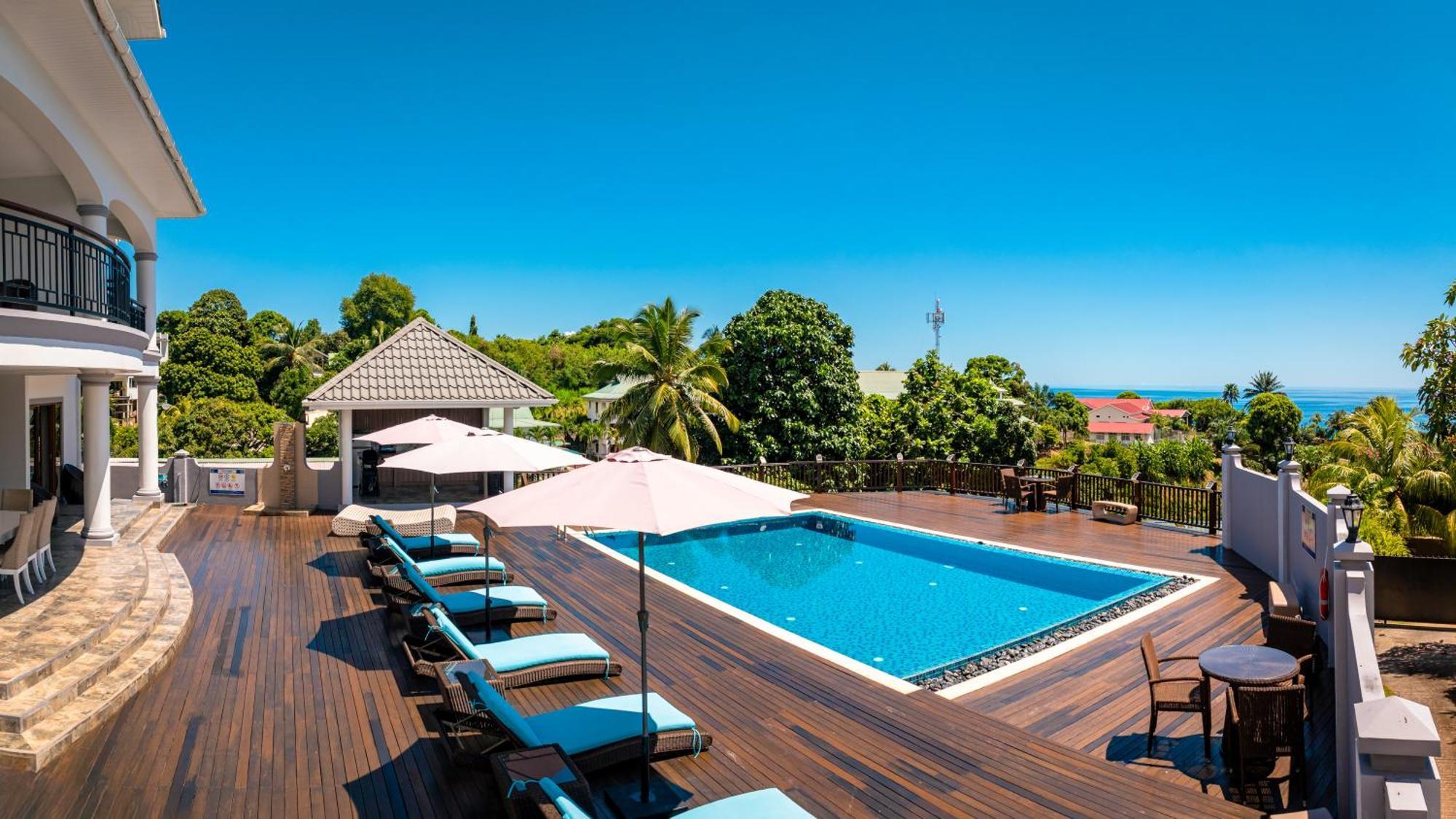 D'Offay Seaview Apartments Beau Vallon  Exteriér fotografie