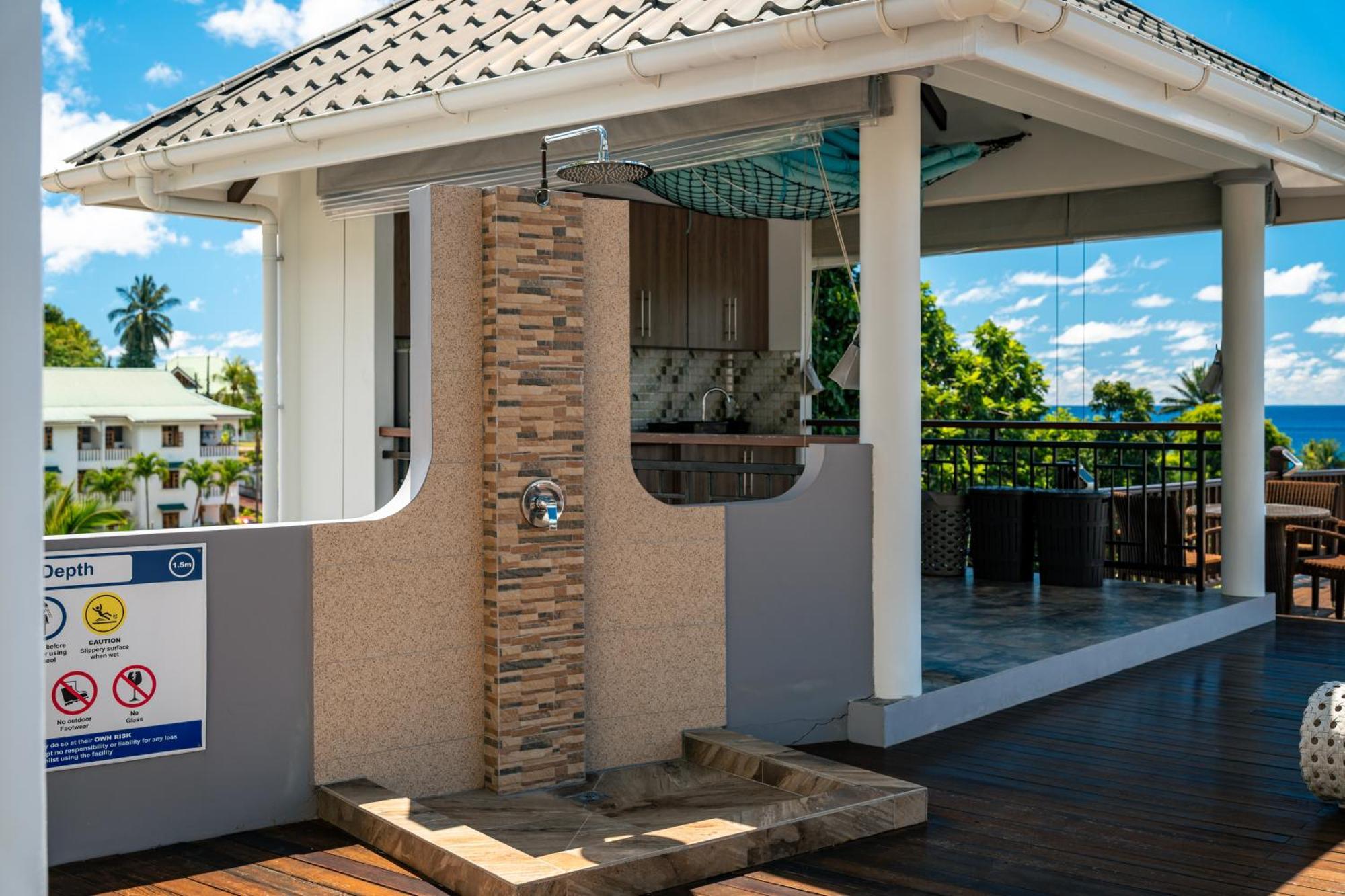 D'Offay Seaview Apartments Beau Vallon  Exteriér fotografie