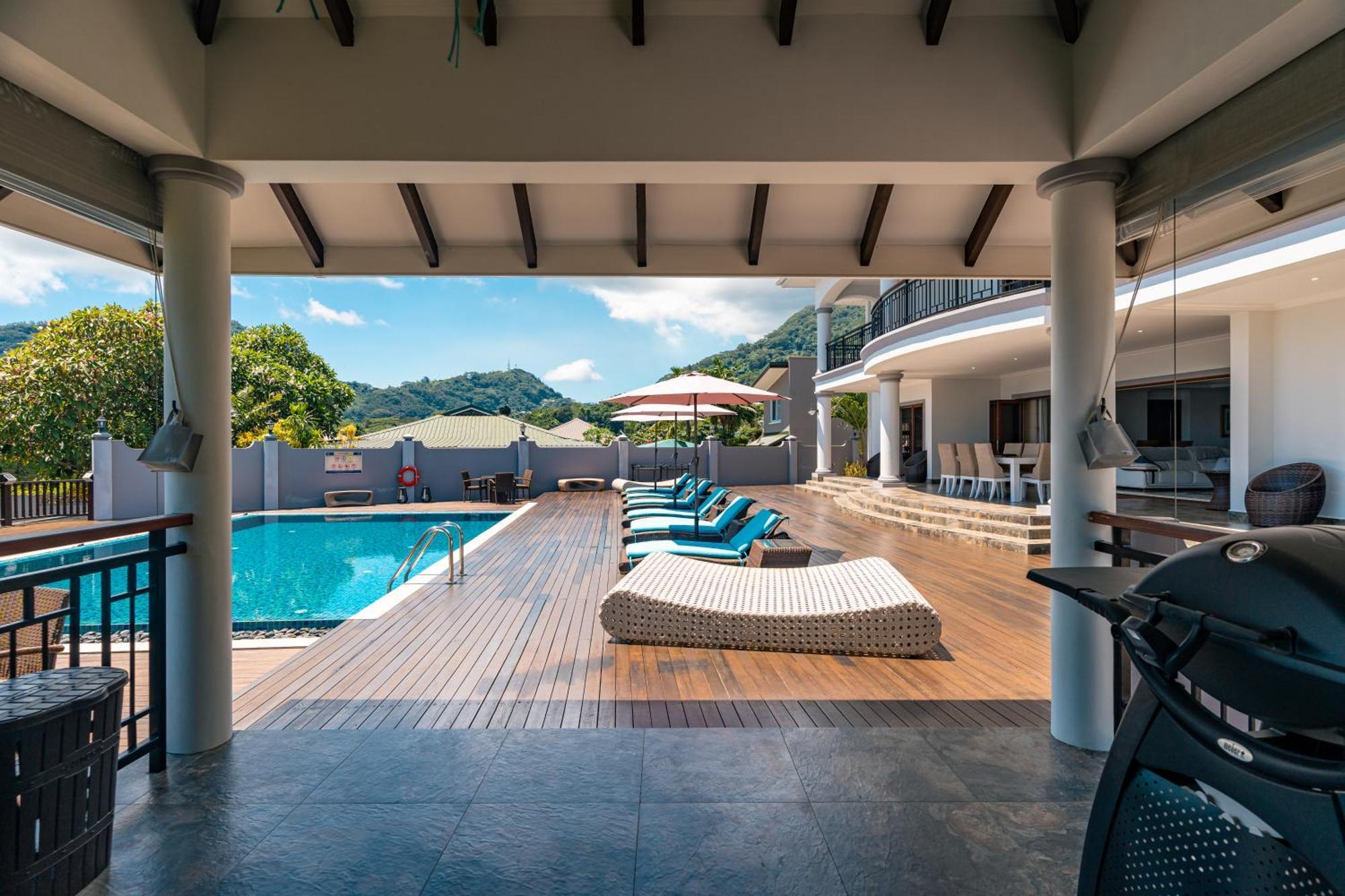 D'Offay Seaview Apartments Beau Vallon  Exteriér fotografie