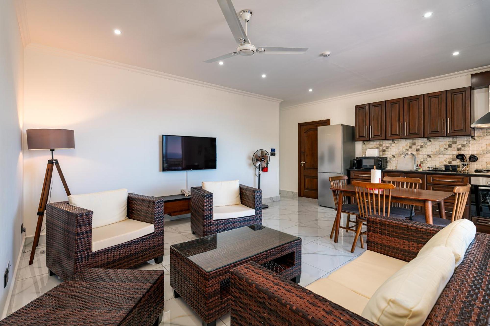 D'Offay Seaview Apartments Beau Vallon  Exteriér fotografie
