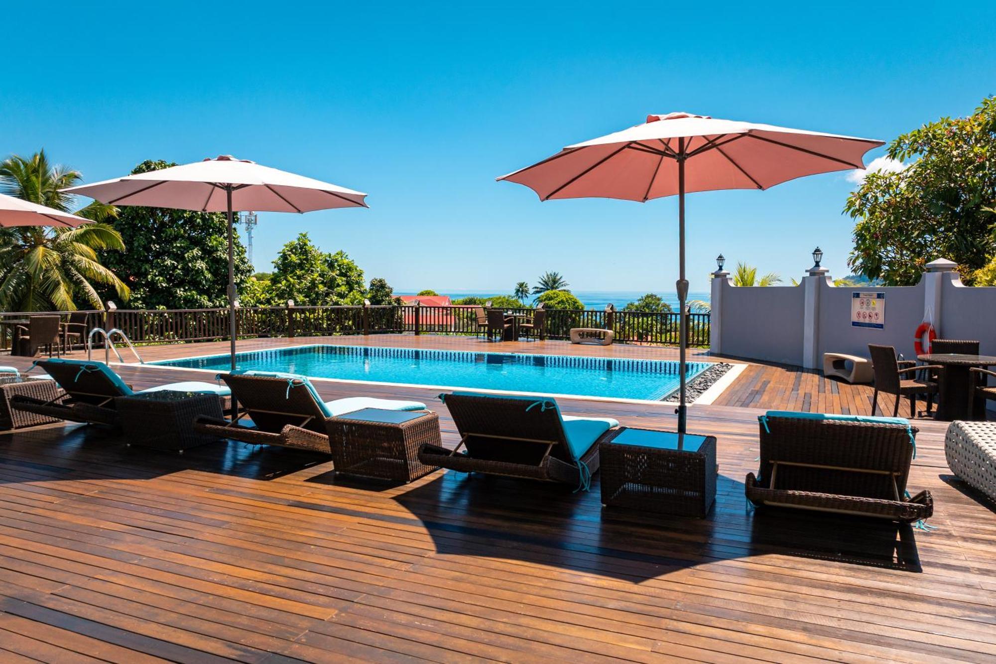 D'Offay Seaview Apartments Beau Vallon  Exteriér fotografie